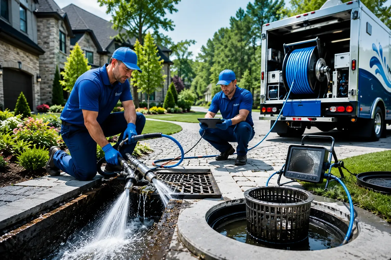 Local outdoor drain cleaning professionals in Jackson, WI