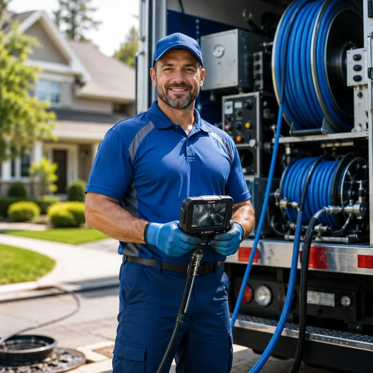Local outdoor drain cleaning specialists in Jackson, WI